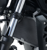 GRILLE PROTECTION DE RADIATEUR D'EAU SV650 2017 À 2025 ET SV650X 2018 À 2024 SUZUKI R&G RACING / RRRAD0203BK