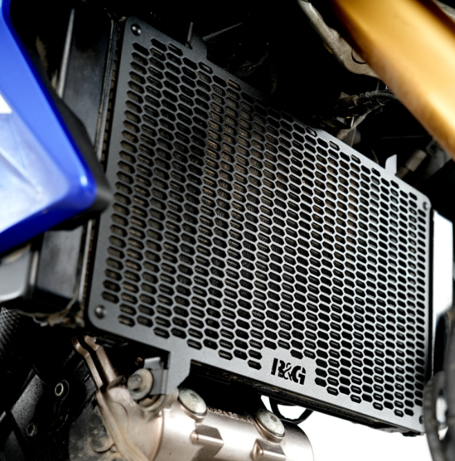 GRILLE PROTECTION DE RADIATEUR D'EAU V-STROM 1050 ET V-STROM 1050 DE 2023 À 2025 SUZUKI R&G RACING / RRRAD0360PROBK