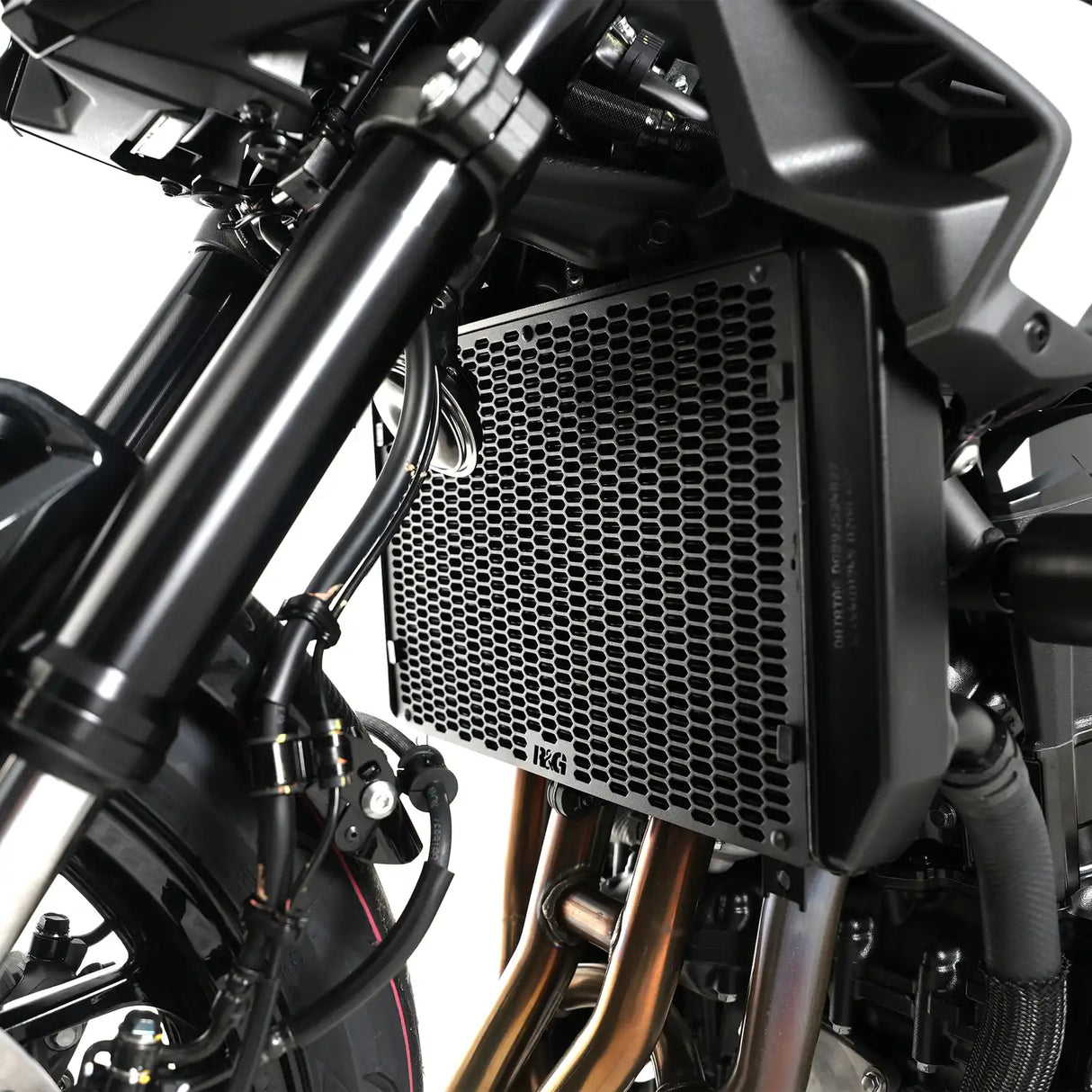 GRILLE PROTECTION DE RADIATEUR D'EAU Z900 2025-Z900RS 2025-Z900RS CAFÉ 2025 R&G RACING / RRRAD0371PROBK