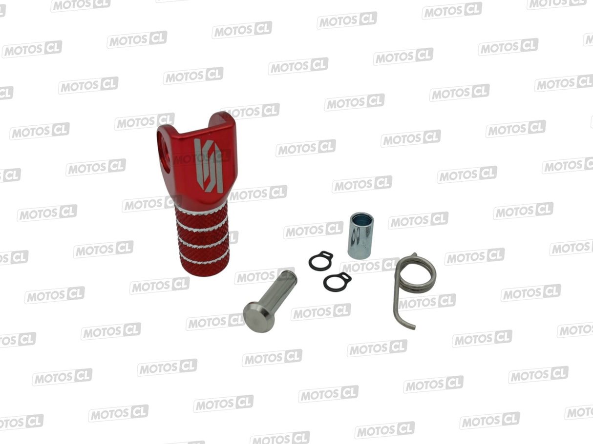 EMBOUT DE REMPLACEMENT POUR SELECTEUR DE VITESSE SCAR EN ALU ANODISÉ ROUGE / RSGSLT3