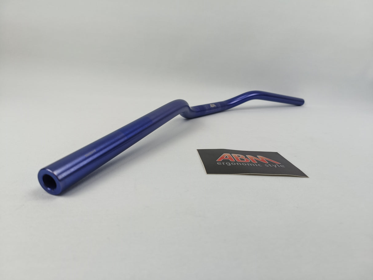 GUIDON ABM STREETBIKE 0239 DIAMÈTRE 22MM ALUMINIUM ANODISÉ BLEU-VIOLET HOMOLOGUÉ / 100766-F119