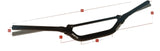 GUIDON RFX PRO F8 28,6MM ÉQUIVALENTS RENTHAL 7/8" 971-FATBAR 604-TWINWALL 997 RC/HONDA CRF-KAWASAKI KX KXF-BETA-HUSQVARNA-KTM SXF-SUZUKI RMZ ANODISÉ NOIR / RRFXHB8000199BK