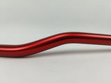 GUIDON ABM STREETBIKE 0239 DIAMÈTRE 22MM ALUMINIUM ANODISÉ ROUGE HOMOLOGUÉ / 100766-F17