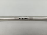 GUIDON RENTHAL 749 ROAD WIDE DIAMÈTRE 22MM ALUMINIUM ANODISÉ LOGO NOIR / 749-02-SI