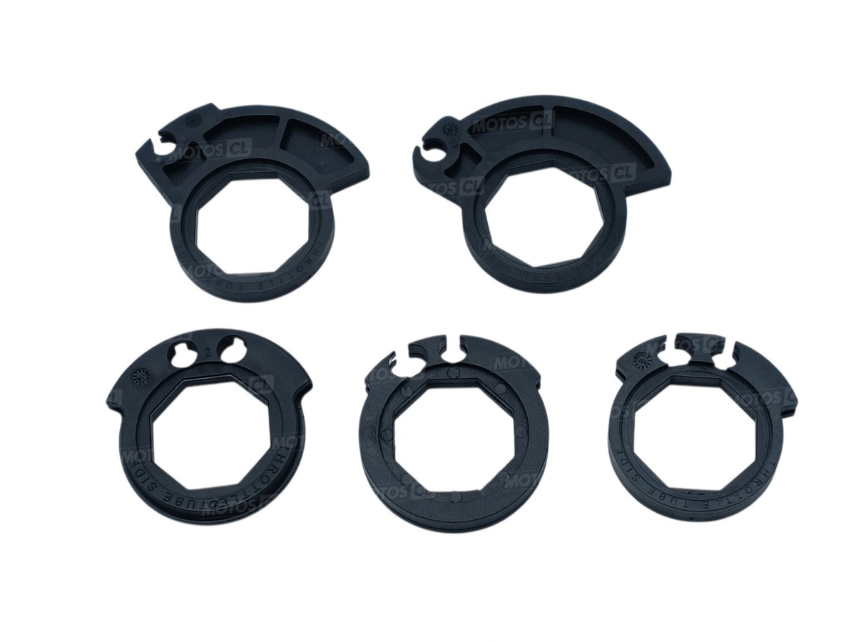 POIGNÉES ODI EMIG V2 RÉVOLUTION LOCK-ON PICOTS MX LONGUEUR 125MM BLANC-ROUGE-BLEU EXTRÉMITÉS ALUMINIUM / ROH36EPRWU