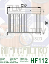FILTRE À HUILE HIFLOFILTRO HF112 GAS GAS-HONDA-KAWASAKI-POLARIS-SUZUKI / RHHF112