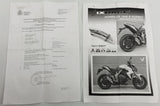 SILENCIEUX INOX HOMOLOGUÉ CB1000R 2008 À 2017 HONDA IXRACE Z-SÉRIES / ZH6377