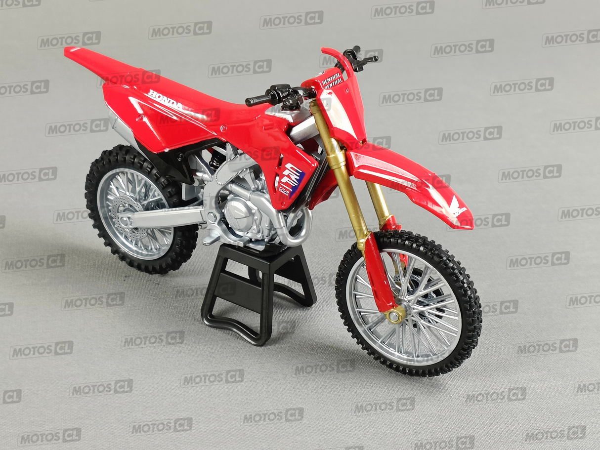 MINIATURE MOTOCROSS HONDA CRF450R 1/12ÈME / RN085-58493