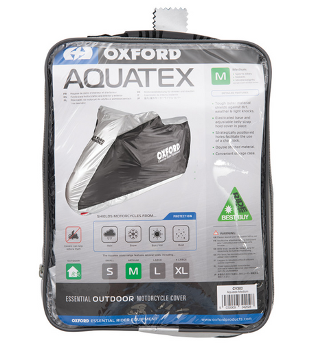 HOUSSE DE PROTECTION MOTOS ET SCOOTERS OXFORD AQUATEX TAILLE M / CV202