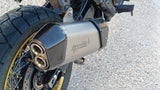 SILENCIEUX HP CORSE SPS CARBON 350 TITANIUM SUZUKI V-STROM1050 2020 À 2025 HOMOLOGUÉ / RHSUSP3501022T-N-AB