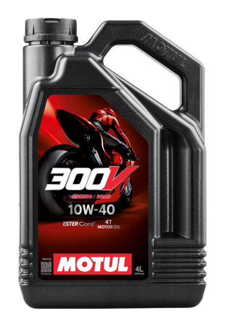 HUILE MOTUL 300V FACTORY LINE 4TPS 10W40 ROAD BIDON 4L / 104121