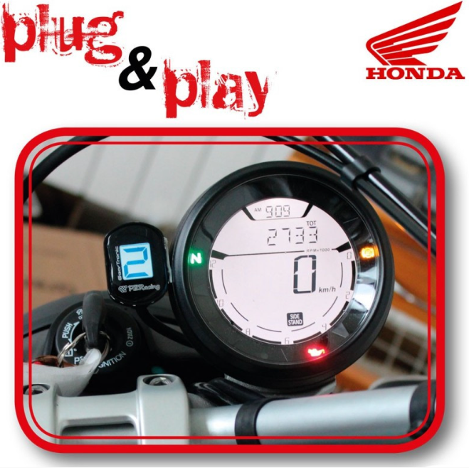 INDICATEUR DE RAPPORT ENGAGÉ PLUG AND PLAY HONDA H1 PZRACING  / GT3100-H1