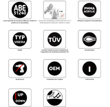 DÉFLECTEUR DE BULLE MULTI RÉGLAGES CLIP-ON PUIG 2.0 297MM X 135MM TRANSPARENT / 20764W