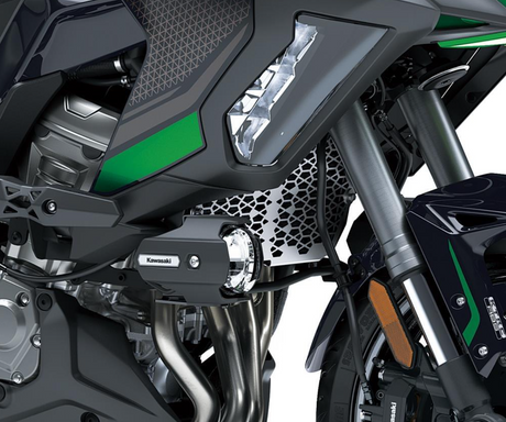 KIT PHARES ADDITIONNELS À LED ACCESSOIRE OEM KAWASAKI POUR VERSYS 1000 2019 À 2024 / RK9999401138
