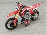 MINIATURE MOTOCROSS HONDA HRC 450CRF-R N°94 KEN ROCZEN 1/12ÈME / RN085-58263