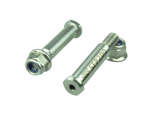 REPOSE-PIEDS EN TITANE SCAR CR125-CR250-CRF125R-CRF250R-CRF250RWE-CRF250RX-CRF250X-CRF450R-CRF450RWE-CRF450RX-CRF450X -CRF1000F AFRICATWIN-CRF1100F AFRICATWIN + ADVENTURE SPORTS + DCT HONDA / RS2516AM