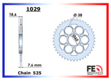 KIT CHAINE 16X41 AVEC CHAINE RK ROUGE ULTRA RENFORCÉE PANIGALE V4 et V4S DUCATI 2018-2021 FRANCE ÉQUIPEMENT / 179750.172