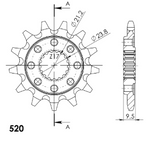 KIT CHAÎNE HONDA CRF450R 2009 À 2016 13X48 QUALITÉ D'ORIGINE AVEC CHAÎNE D.I.D OR-OR 520 ERT3 ET PIGNON ACIER-COURONNE ACIER / RD104013221