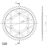 KIT CHAÎNE HONDA CRF450R 2009 À 2016 13X48 QUALITÉ D'ORIGINE AVEC CHAÎNE D.I.D OR-OR 520 ERT3 ET PIGNON ACIER-COURONNE ACIER / RD104013221