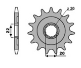 KIT CHAÎNE YAMAHA 250YZF 2009 À 2013 13X51 QUALITÉ ORIGINE AVEC CHAÎNE D.I.D OR-OR 520ERT3 PIGNON-COURONNE PBR ACIER / RD484405