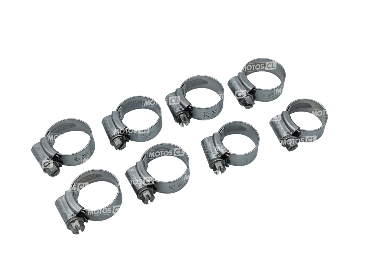 KIT COLLIERS POUR DURITES DE RADIATEUR SAMCO SPORT CRF250R 2022 À 2026-CRF250R WE 2025 À 2026-CRF250RX ENDURO 2022 À 2026 HONDA / RSCK HON-126