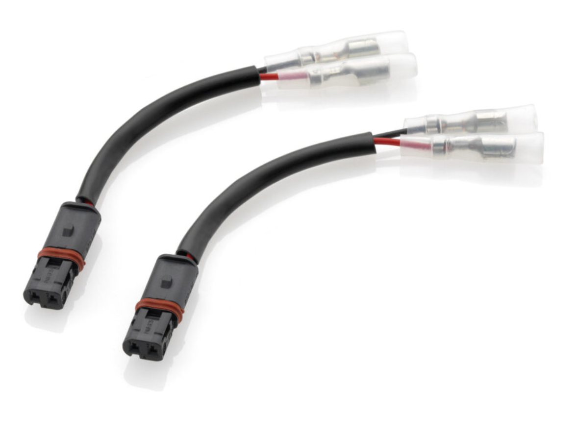 KIT CÂBLES 2 PIÈCES POUR RÉTROVISEURS AVEC CLIGNOTANTS LED OU CLIGNOTANT LED RIZOMA BMW / RREE078H