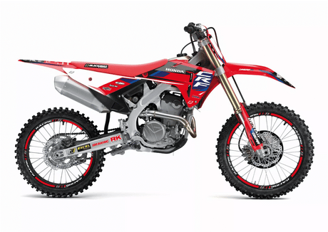 KIT DÉCO DREAM GRAPHIC 5 AUTOCOLANT POUR HONDA CRF250R-CRF250R WE-CRF250RX ENDURO 2025 ET CRF450R-CRF450R WE-CRF450RX ENDURO 2025 BLACKBIRD / RB2150AB