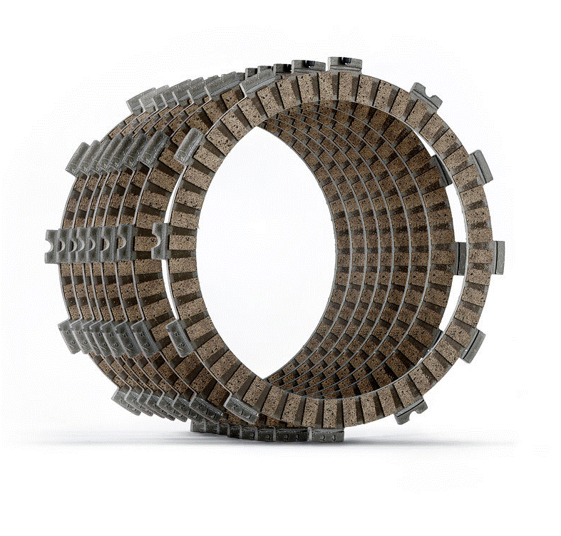 KIT DISQUES GARNIS D'EMBRAYAGE POUR HONDA CRF250R 2022 À 2026-CRF250R WE 2025 À 2026-CRF250RX ENDURO 2022 À 2026 HINSON RACING / RHFP094-9-001