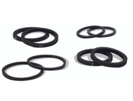 KIT JOINTS D'ÉTRIER DE FREIN AVANT 4 PISTONS Ø34-30MM AXIAL OU RADIAL NISSIN / RNN4NCK20