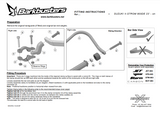 KIT DE MONTAGE PROTÈGE-MAINS BARKBUSTERS V-STROM800DE 2023-2024 SUZUKI / BHG-114-00-NP