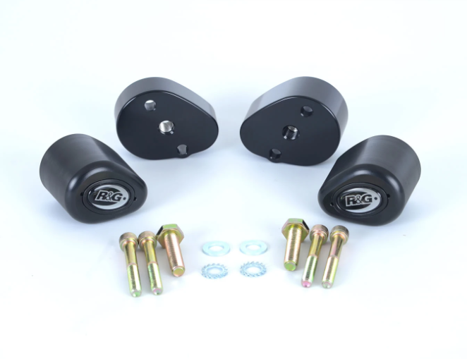 TAMPONS DE PROTECTION KAWASAKI Z800 ET Z800E 2013 À 2016 AÉRO R&G RACING / RRCP0334BL