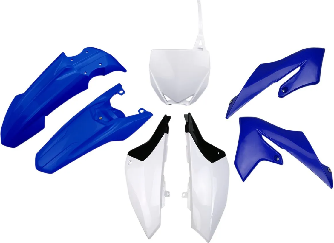 KIT PLASTIQUE UFO POUR YAMAHA 65YZ 2018 À 2026 COULEUR OEM / RUYAKIT322-999