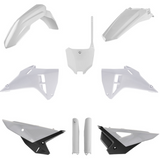 KIT PLASTIQUE HONDA CRF250R-CRF250R WE-CRF450R-CRF450R WE 2025 COULEUR BLANC POLISPORT / RP91599