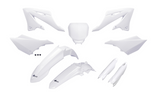 KIT PLASTIQUE RESTYLE GB AV ET PLAQUE AV YZF POUR YAMAHA 125YZ ET 250YZ 2022 À 2026 COULEUR BLANC UFO / RUYAKIT335F-046