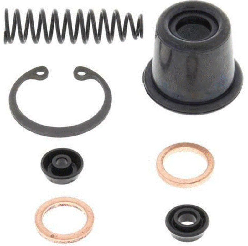 KIT RÉPARATION MAÎTRE-CYLINDRE DE FREIN ARRIÈRE D'ORIGINE POUR HONDA CR125R-CR250R-CRF250R WE-CRF250RX ENDURO-CRF250X-CRF250L-RALLY-CRF250M-CRF250M-CRF450R-CRF450R WE-CRF450RX ENDURO-CRF450X-CRF450L ALL BALLS / RA18-1008