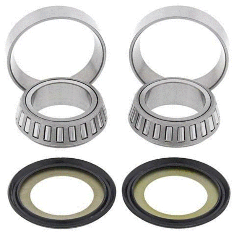 KIT ROULEMENTS COLONNE DE DIRECTION HM-HONDA CR125R-CR250R-CRF250R-CRF250X-CRF250RX ENDURO-CRF450R-CRF450X-CRF450L-CRF450RX ENDURO-TM RACING ALL BALLS / RA22-1010