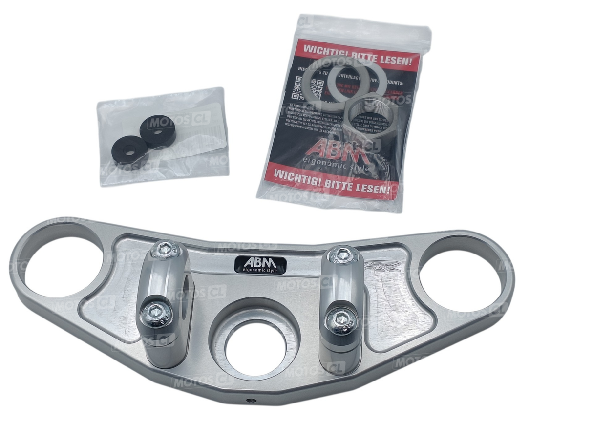 KIT TÉ DE FOURCHE SUPERBIKE ABM HOMOLOGUÉ EN ALU POUR HONDA VFR800 2002 À 2013 / RA10066120-F11