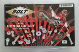 KIT VISSERIE PRO PACK HONDA CR125R-CR250R-CR500R-CRF250R-CRF250RX ENDURO-CRF450R-CRF450RX ENDURO BOLT / RB2008-CRFPP