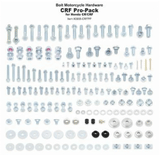 KIT VISSERIE PRO PACK HONDA CR125R-CR250R-CR500R-CRF250R-CRF250RX ENDURO-CRF450R-CRF450RX ENDURO BOLT / RB2008-CRFPP