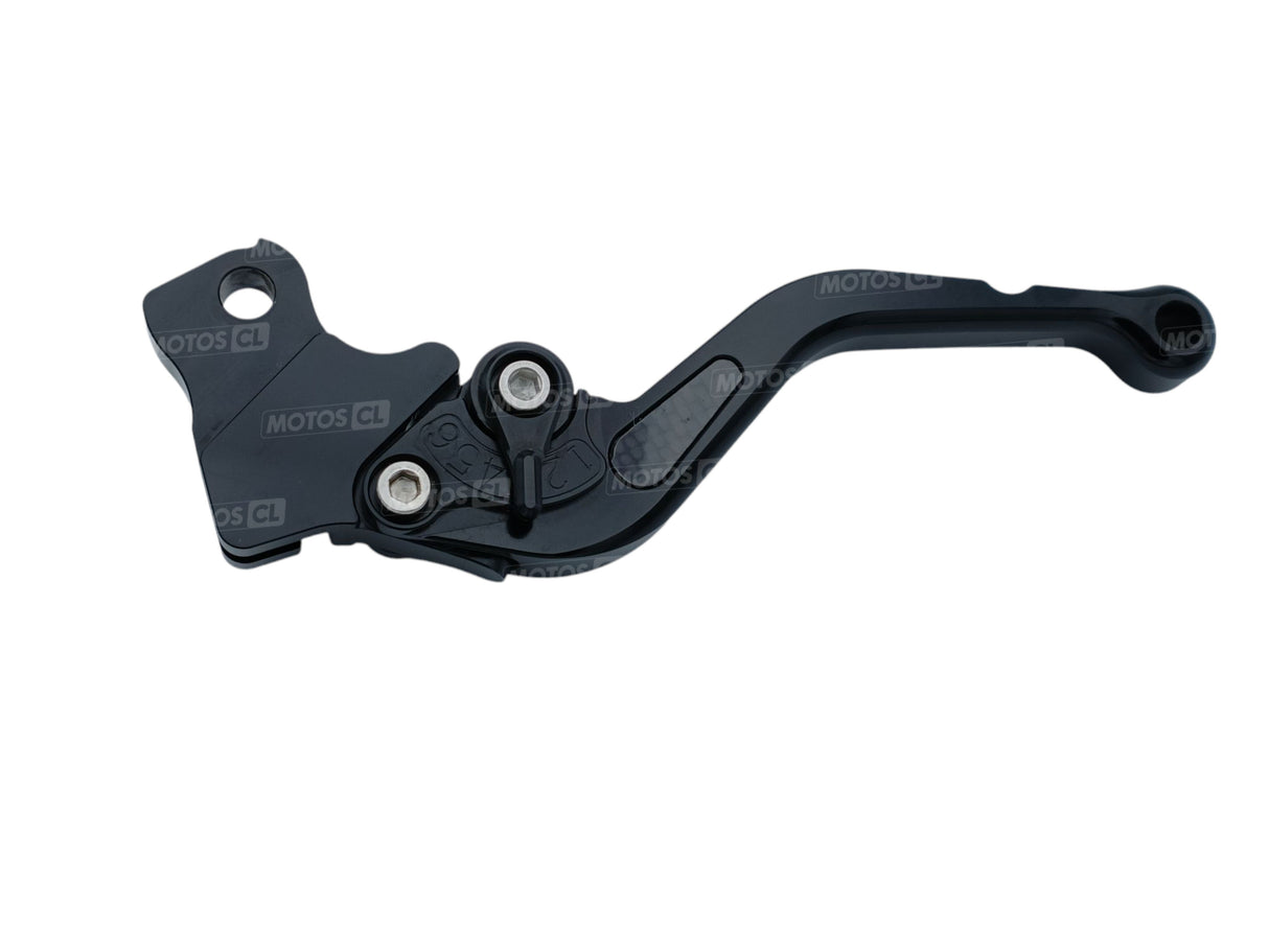 LEVIER D'EMBRAYAGE DUCATI MODÈLE COURT SCRAMBLER 400 800-MONSTER 821-HYPERMOTARD 821 939-MULTISTRADA 950 NOIR-CARBONE CNC RACING / LCS-09-B