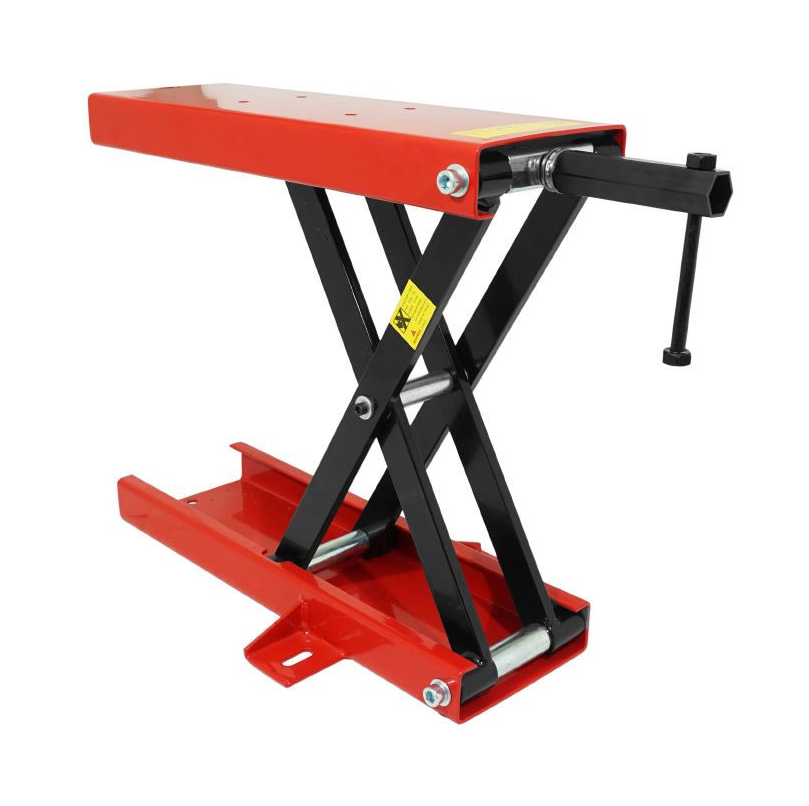 LÈVE MOTO PONT UNIVERSEL RÉGLABLE EN HAUTEUR DE 90MM À 500MM ET MAX 500KG / RET8704