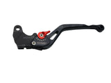 LEVIER D'EMBRAYAGE SYNTO ABM (KH23) EN ALUMINIUM USINÉ CNC LONG NOIR RÉGLABLE HOMOLOGUÉ SUZUKI / RA10102382