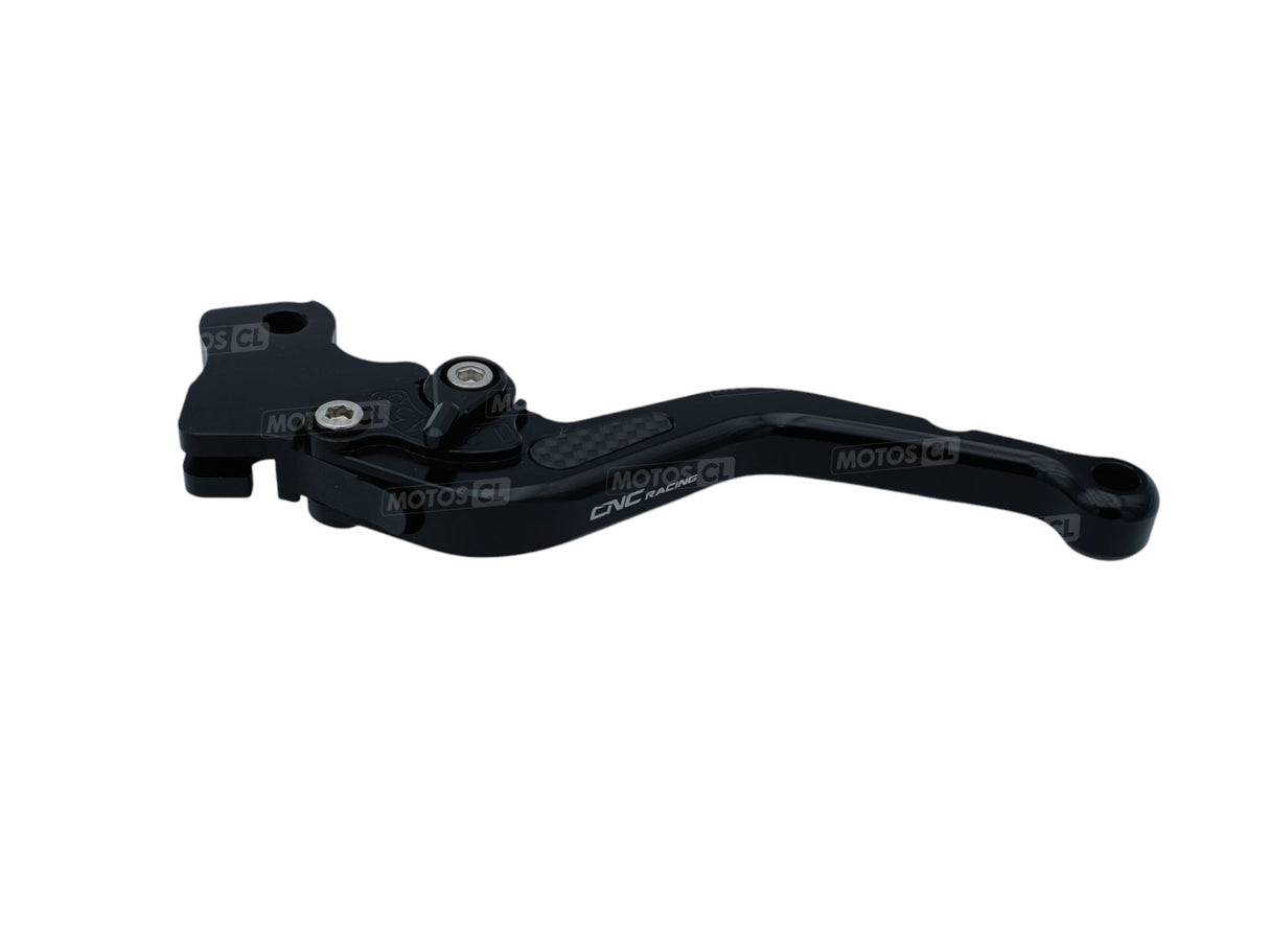 LEVIER D'EMBRAYAGE DUCATI MODÈLE COURT SCRAMBLER 400 800-MONSTER 821-HYPERMOTARD 821 939-MULTISTRADA 950 NOIR-CARBONE CNC RACING / LCS-09-B