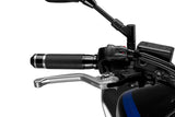 LEVIER DE FREIN PUIG 3.0 EN ALUMINIUM TAILLÉ MASSE LONG ALU-ALU MONTE SUR ADAPTATEUR PUIG / RP120PP