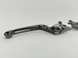 LEVIERS ALU TAILLÉ MASSE REPLIABLES RÉGLABLES NOIR MOLETTE ALU APRILIA-DUCATI-BIMOTA V PARTS / 1067002