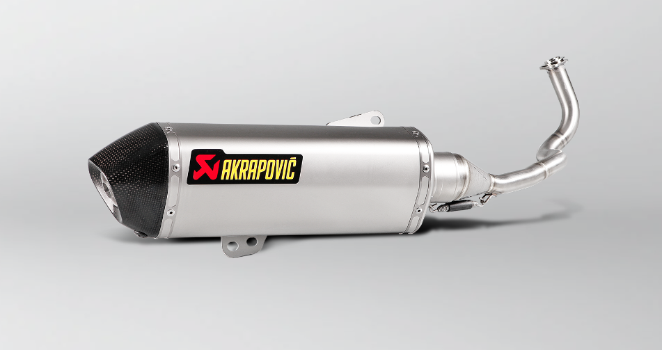 LIGNE COMPLÈTE AKRAPOVIC PCX125 ET PCX150 2014 À 2016 HONDA/ S-H125R4-HRSS