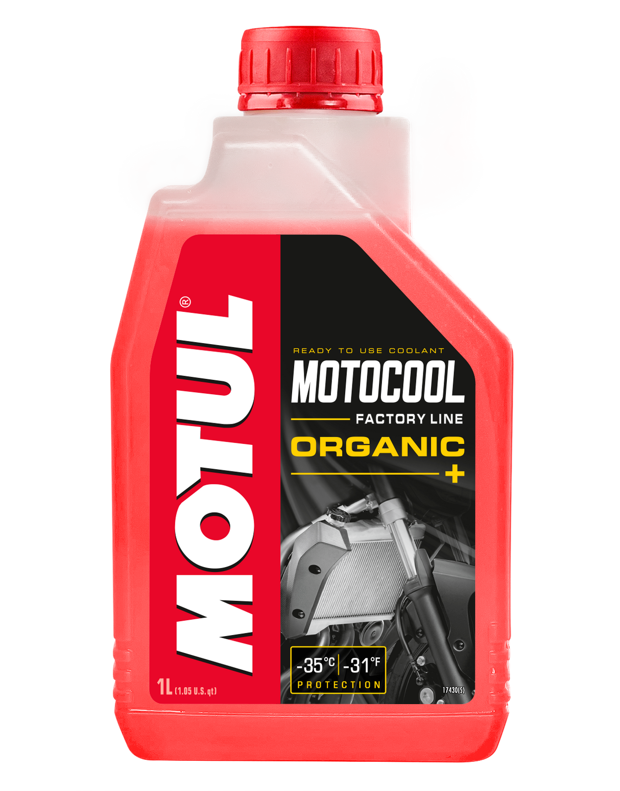 LIQUIDE DE REFROIDISSEMENT MOTUL ORGANIQUE FACTORY LINE BIDON 1L / 111034