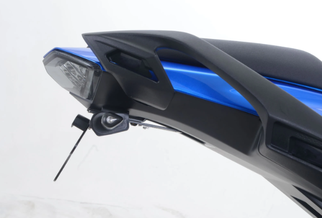 SUPPORT DE PLAQUE KAWASAKI Z1000SX 2014 À 2019 R&G RACING / RRLP0192BK