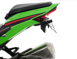 SUPPORT DE PLAQUE KAWASAKI ZX4R ZX4RR 2023 À 2025 R&G RACING / RRLP0371BK