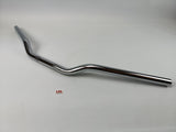 GUIDON LSL SUPERBIKE FLAT BAS 22MM ACIER CHROMÉ HOMOLOGUÉ / 123LN01CR-22